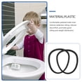 thumbnail image 3 of SHOWERORO 2Pcs Durable Plastic Toilet Stool Inner Fixing Rings for Elderly Commode Chair Use, 3 of 8