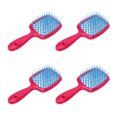 thumbnail image 4 of Cepillo para desenredar el cabello, cepillo para desenredar de 4 piezas con paleta, cepillo para desenredar, cepillo para el cabello, rendimiento lleno de energía, 4 of 12