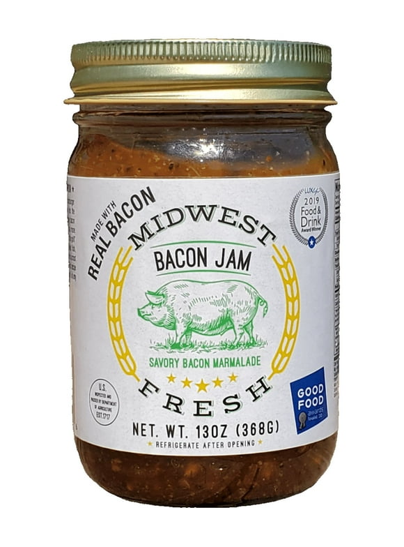 Midwest Fresh Savory Bacon Jam, 13 oz