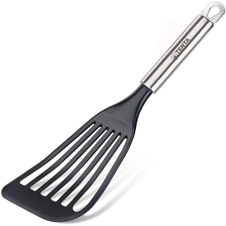 Stainless Steel Flexible Spatula Turner, VOVOLY Thin Metal Spatula
