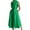 Green, variant on Dresses for Women 2024 Casual Spring New Summer Fashion Wave Dot V Neck Women's Button Fishtail Dress Lapel With Pocket Beach Dress (Green,M)