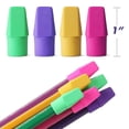 thumbnail image 2 of Harpily Home Decor Pencil Eraser Toppers Eraser Eraser Pencil Erasers Rose Red A Multi-Color, 2 of 6