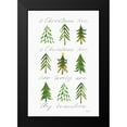 thumbnail image 2 of Rae, Marla 17x24 Black Modern Framed Museum Art Print Titled - O Christmas Tree, 2 of 5