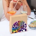 thumbnail image 3 of Yayeee Napkin Holder for Table Set of 2 Kitchen Paper Tissue Organization, Purple Wavy Plaid, 3 of 8