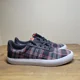 thumbnail image 2 of Adi - das Vulc Raid3r Black Orange Plaid Men's Sneakers Sz 10 NWOT, 2 of 6