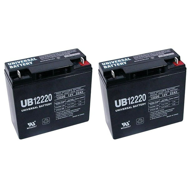 Universal Power UB12220 12 Volt 22 AmpH SLA Replacement Battery 2