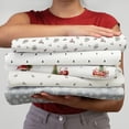thumbnail image 6 of Ultra Soft Bed Sheets Set in Christmas Red for Twin Size Bedding by Comfort Canopy, 6 of 14