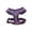 Purple, variant on IPuppyone Adjustable Dog Soft Harness "Tropical" Size:Small Color:Pink