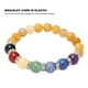 thumbnail image 4 of Pulsera de 7 Chakras que Absorbe Aceites para el Equilibrio de las emociones Pulsera de Ligera Alivio de la Ansiedad Meditación para el Uso diario ANGGREK Otros, 4 of 8