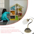 thumbnail image 4 of Langgg Mini House Scale LED Lamp With ON/OFF Switch Miniature Single-Head Decorative Lighting Doll Ceiling Light Light-Room Outdoor, 4 of 6