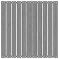 thumbnail image 5 of vidaXL Patio Footstool with Cushion Gray Solid Pinewood, 5 of 9
