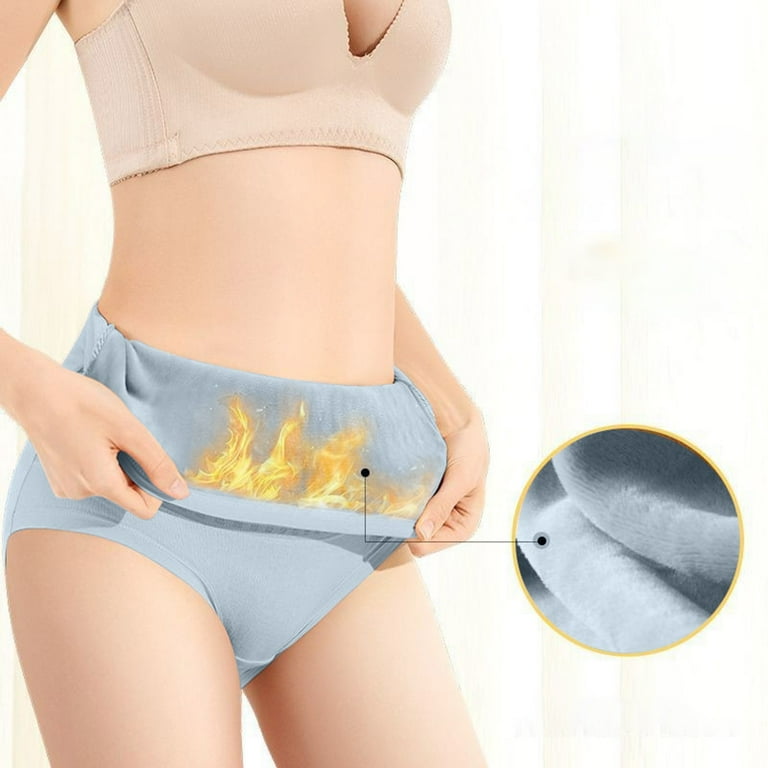 Women S Thickening and Fleecing Plus Size Silk Long Underwear Women Thermal Underwear Cotton High Hiking Underwear Women Waists Underwear for Women Womens Lace Panties Bikini Girls Walmart