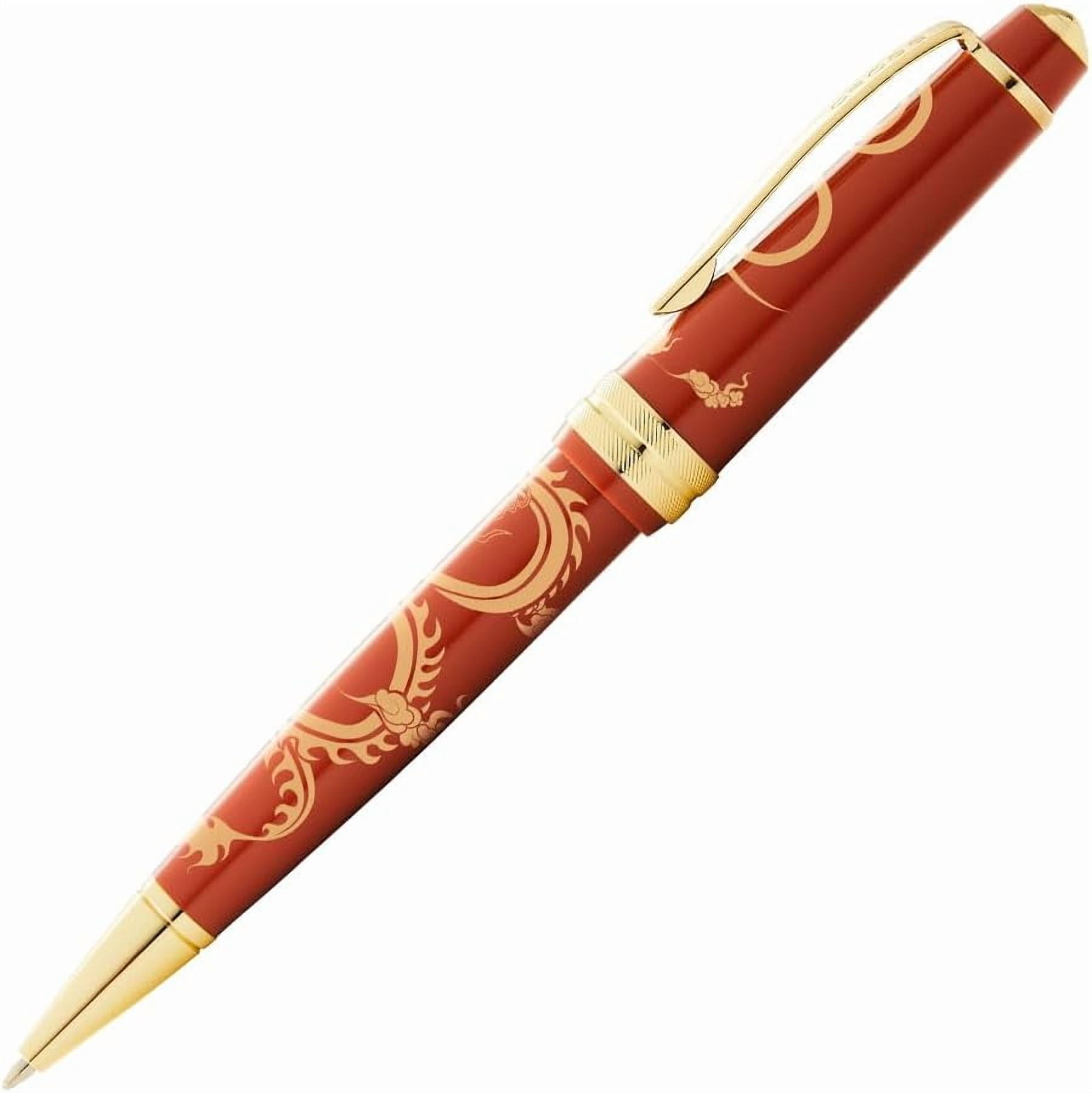 Cross Bailey Light Year of the Dragon Cross Bailey Light™ Polished Amber Resin and Gold Tone Fountain Pen