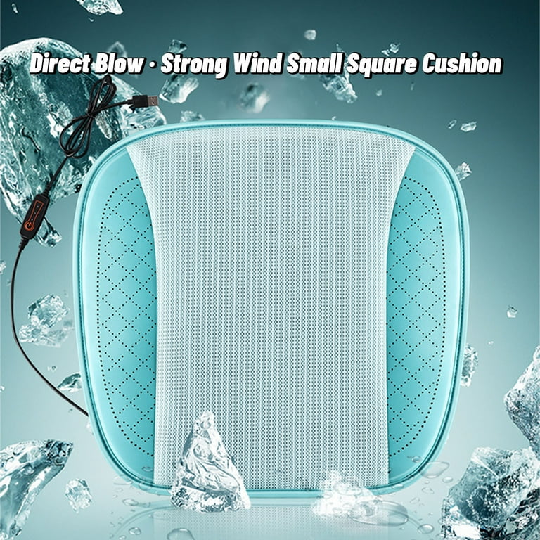 Ventilated Seat Cushion With USB Port,Breathable Cool Pad For Summer, Three  Speed Adjust, Suitable For All Car Seats,Home And Office Chairs