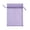 Lavender, variant on Silver Organza Drawstring Pouches - Case of 100