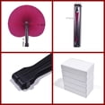 thumbnail image 2 of Juego de 24 abanicos decorativos plegables de papel Bestage, 2 of 7