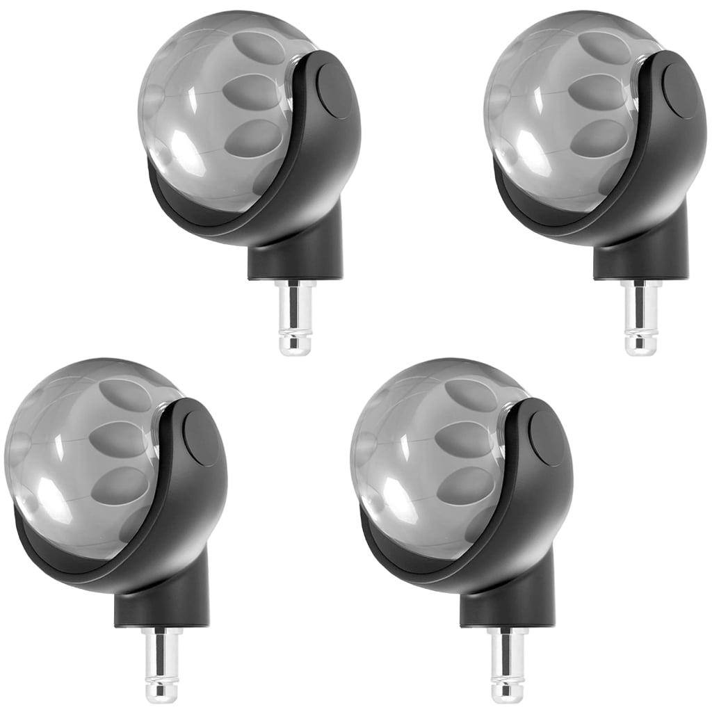 Office Computer Chair Wheel 360 Degree Swivels Rollers Heavy Duty Swivels Castor Furniture Wheel Roller Easy to Install