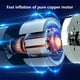 thumbnail image 5 of Inflador de neumáticos portátil de 150 PSI, compresor de aire, bomba de aire para neumáticos de coche, bomba de neumáticos automática de 12 V con manómetro digital y luz LED de emergencia, bomba de ai, 5 of 8