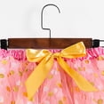 thumbnail image 5 of VNKIDY Girls Skirts Kids Polka Dot Tutu Skirt Layered Tulle With Satin Bow Decor Ruffled Hem For Party Dance Performance Wear Cute Bottoms Pink 5-8 Years, 5 of 6
