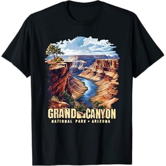 Retro Classic Grand Canyon National Park T-Shirt