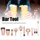 thumbnail image 1 of Juego de Coctelera Yashi Kit de barman 11 piezas Acero inoxidable oro rosa, 1 of 4