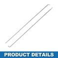 thumbnail image 5 of Unique Bargains Bike Bicycle Spokes 14G Mountain Bike Spokes Bicycle Spokes Carbon Steel Silver Tone 36Pcs Silver Tone, 190mm, 5 of 7