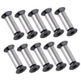 thumbnail image 3 of AMLESO 10 Pieces Flat Head Screw Rivet DIY Knife Handle Studs Knife Making Handle Bolt, 3 of 8