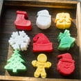thumbnail image 2 of ZOUBAOQ Savons Décoratifs Faits à la Main Arbre de Noël & Flocon de Neige pour Cadeau, 2 of 8