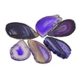 thumbnail image 1 of KLKCMS 6Pc Beautiful Irregular Geode Agate Slices Pendant for Jewelry, 1 of 7