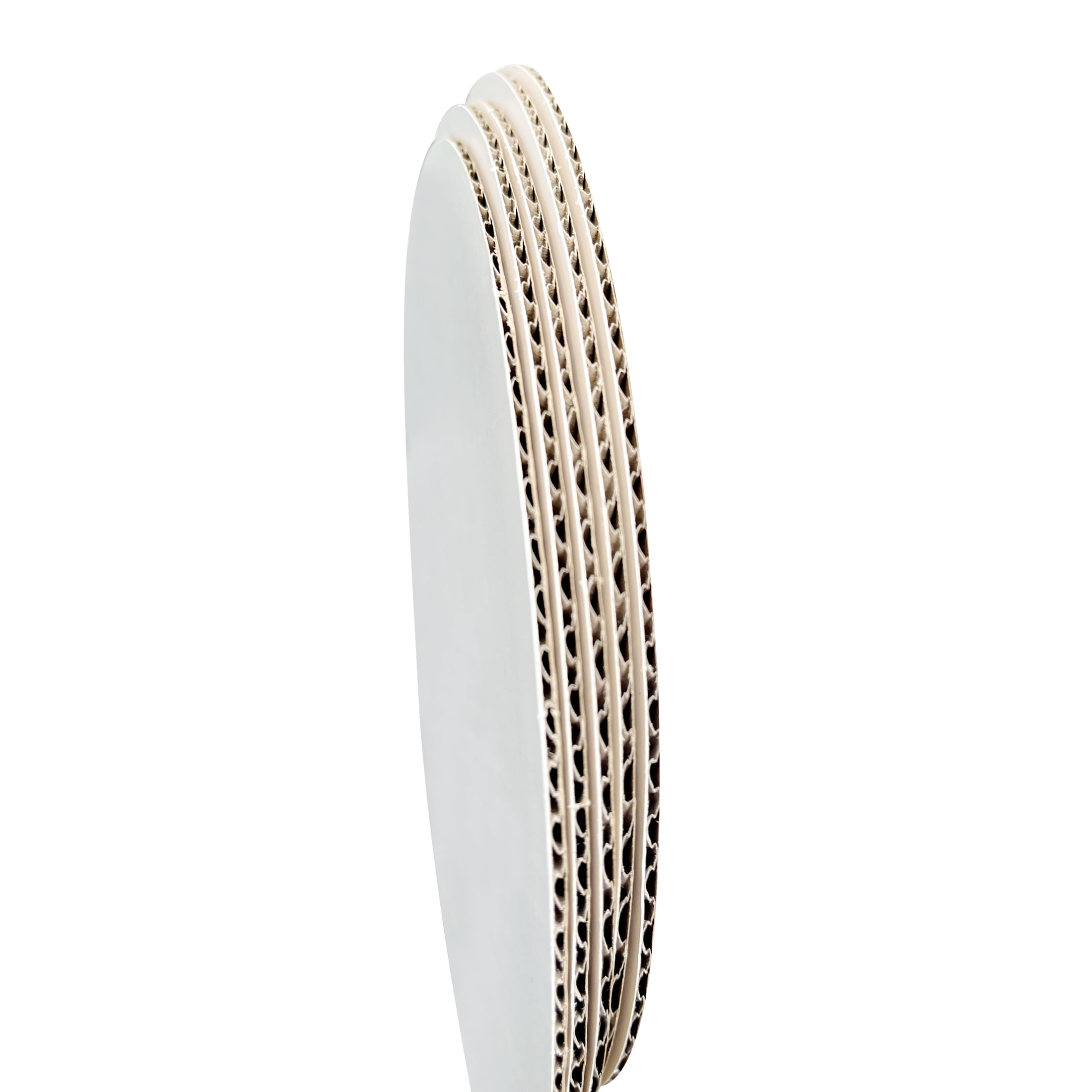 Way to Celebrate! Variety Size White Round Cake Boards, Paper Corrugate Board, 12-Counts