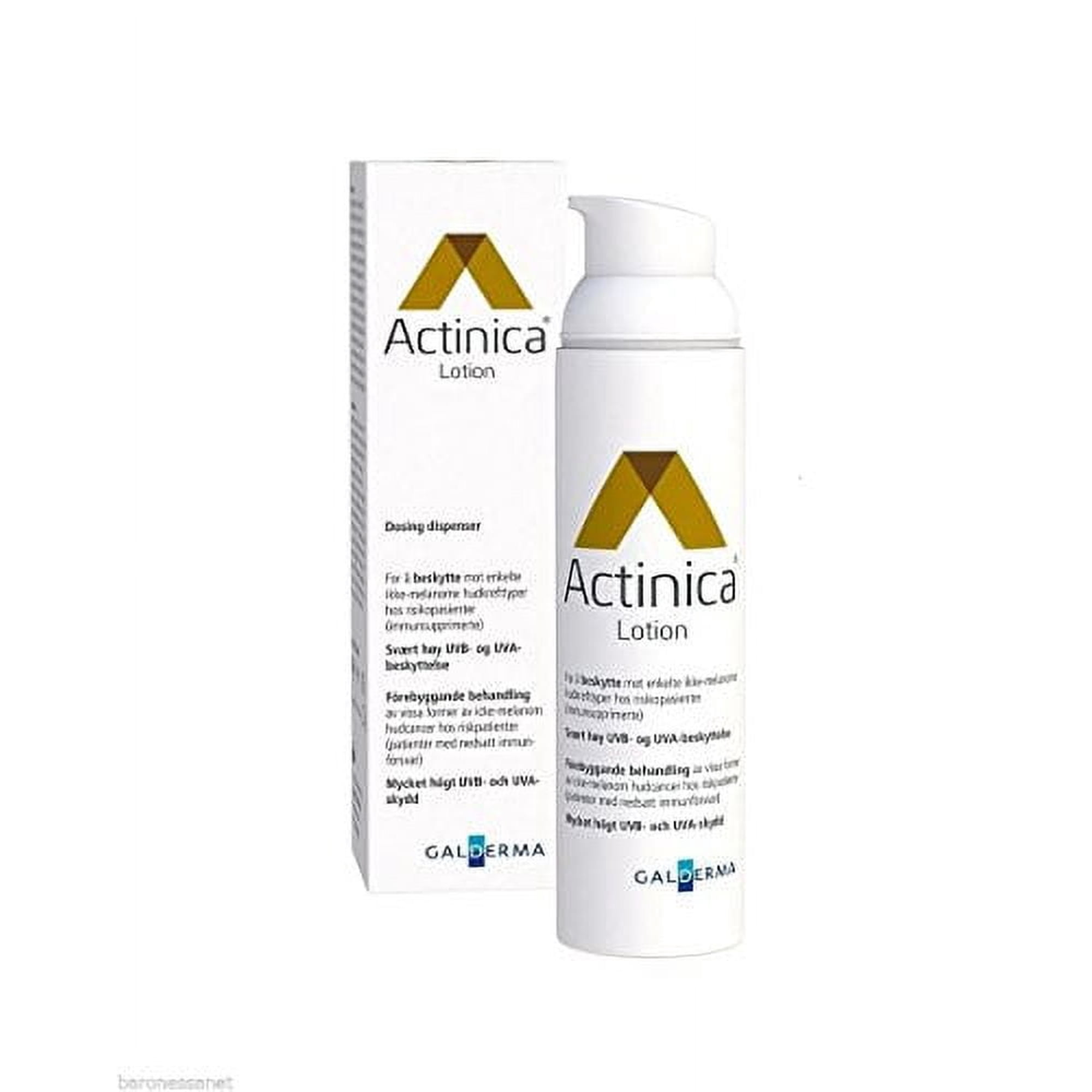 Actinica Lotion 80g – Broad Spectrum UVA/UVB Sunscreen, Lightweight & Water-Resistant