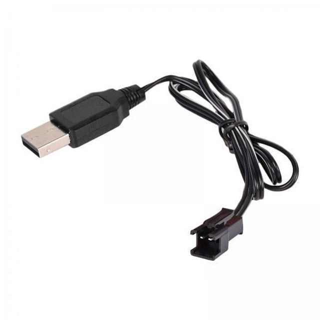 6x Cable de Carga USB de 3,7 V, Cable de Carga para Helicóptero RC, Piezas de Cuadricóptero, Conector de Repuesto, Cable de Carga para Helicóptero 6 piezas