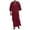 Red, variant on eileial Big and Tall Men's Waffle-Knit Kimono Robe,Green XXL