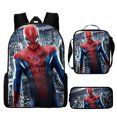 thumbnail image 1 of New cartoon Spiderman schoolbag three-piece set for primary and secondary school students, 1 of 1