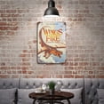 thumbnail image 5 of Vintage Tin Signs Dragon Wings Of Fire Retro Metal Sign Retro Garage Poster Bar Wall Sign Vintage Pub Sign Home Wall Decor 8x12 Inch, 5 of 7