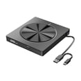 thumbnail image 3 of 8 in 1 Burner Portable External USB3.0/Type-C Dvd-Rw Disc Optical Drive Dvd-Rom Burner Multifunction Dvd Drive, 3 of 5
