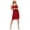 Red - redcombo, variant on Free People Womens 2-Piece Slip Dress, Red, 8