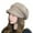 516_Khaki, variant on Women's Berets Women Newsboy Cap Visor Beret Hats Soft Panels Vintage Cabbie Hat Cap For Women Girls Women's Accessories Berets M