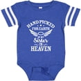 thumbnail image 3 of Inktastic Handpicked for Earth by My Sister in Heaven with Angel Wings Boys or Girls Baby Bodysuit, 3 of 5