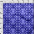 thumbnail image 3 of oneOone Rayon Dark Blue Fabric African Sewing Craft Projects Fabric Prints By Yard 56 Inch Wide, 3 of 4