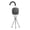 Black, variant on Riousery Folding Cane Stool Portable Walking Stick Chair Stainless Steel Elderly Crutch Stool Brown[cite: 1] 36.2 inches / 92 cm Lightweight Mobility Aid Seat for Seniors and Disabled Everyday Use