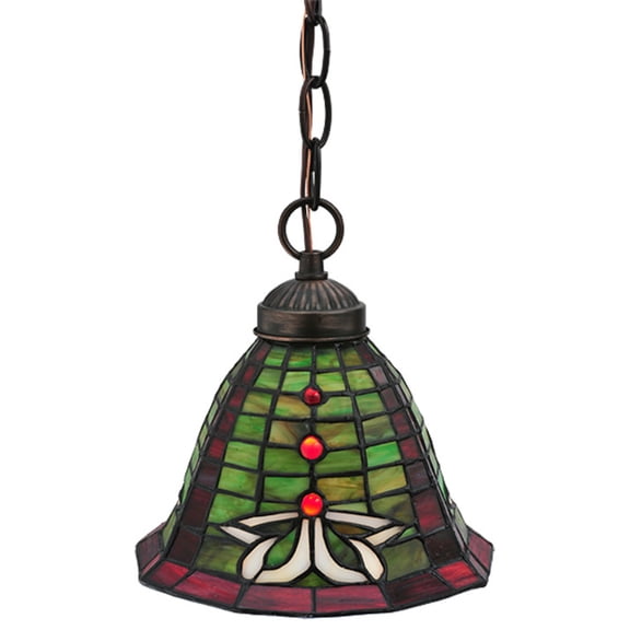 Meyda Tiffany Dublin 1 Light Mini Pendant