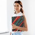 thumbnail image 6 of FORMRS 3 Ring Binder 1.5 inch with Pockets Set of 2 Clip Board 200 Sheets Capacity, Green Stars Abstract, 6 of 8