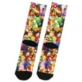 thumbnail image 7 of Nintendo Mario Bros. Collage Group Photo Premium Sublimated Crew Socks, 7 of 7
