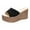 Black, variant on FRSASU Slippers for Women,Women'S Flat Shoes Ladies Beach Wedge Heel Sandals Summer Non-Slip Slippers Pink 9.5(43)