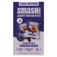 thumbnail image 5 of Smash Foods Peanut Butter & Concord Grape Jammy Protein Bites, 10g Protein, Gluten-Free, 4 Count, 5 of 7