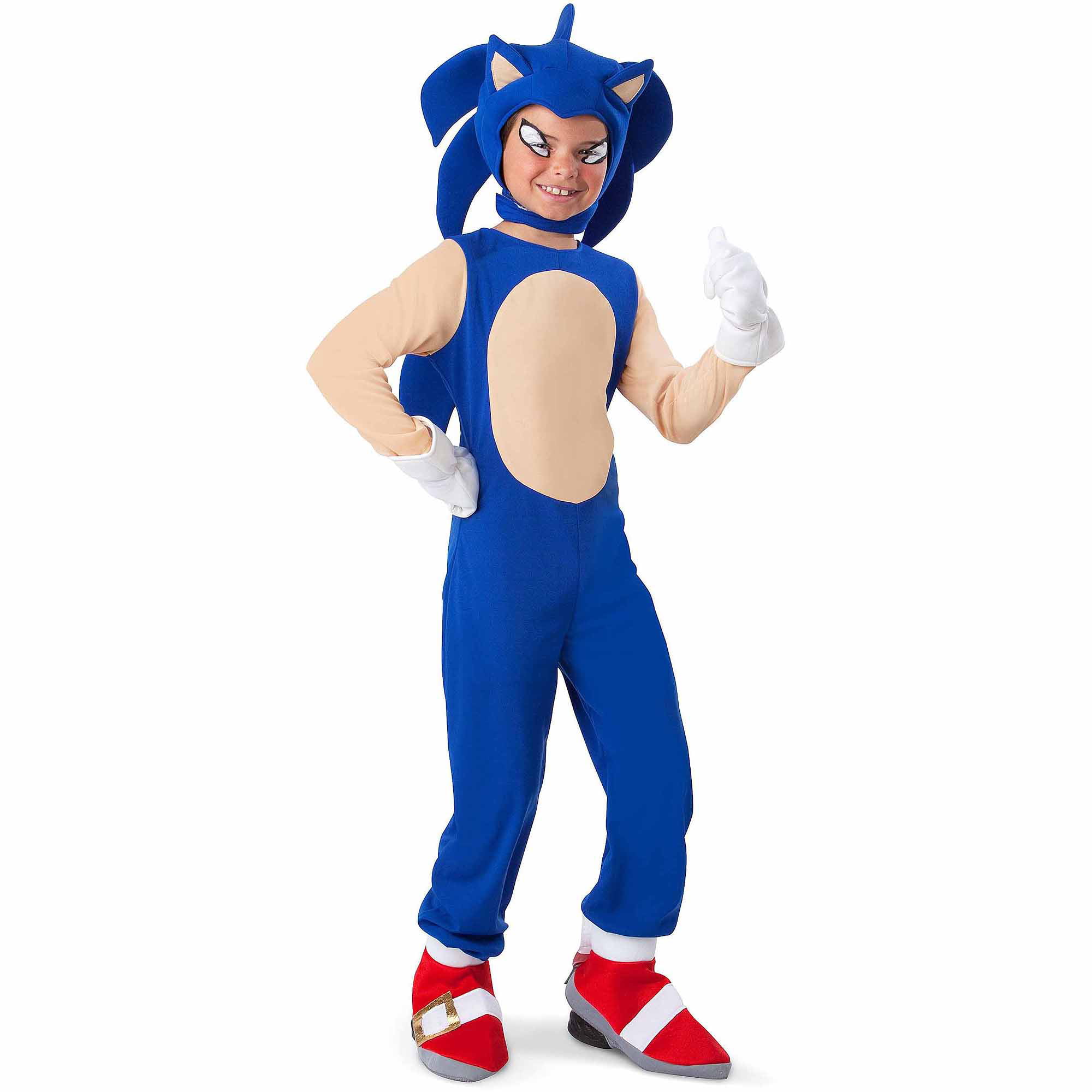 Sonic the Hedgehog Sonic Halloween Costume - Walmart.com
