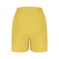 thumbnail image 4 of biudgviw Pajama Shorts for Women Ultra-Soft Sleep Shorts with Pockets Elastic High Waisted Sleepwear Summer Loungewear Pj Bottoms, 4 of 6