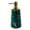 Green, variant on Fiocias Ceramic Pump Soap Dispenser Elegant Stylish Refillable Lotion Soap Dispenser for Green
