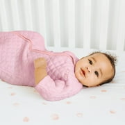 HALO Easy Transition SleepSack Wearable Blanket, TOG 1.5, Heather Pink, Girls, Small, 3-6 Months